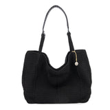 The Sak Los Feliz Large Tote - Hand Crochet - Black