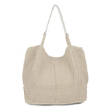 The Sak Los Feliz Large Tote - Hand Crochet - Ecru