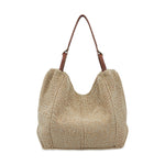 The Sak Los Feliz Large Tote - Hand Crochet - Bamboo Static
