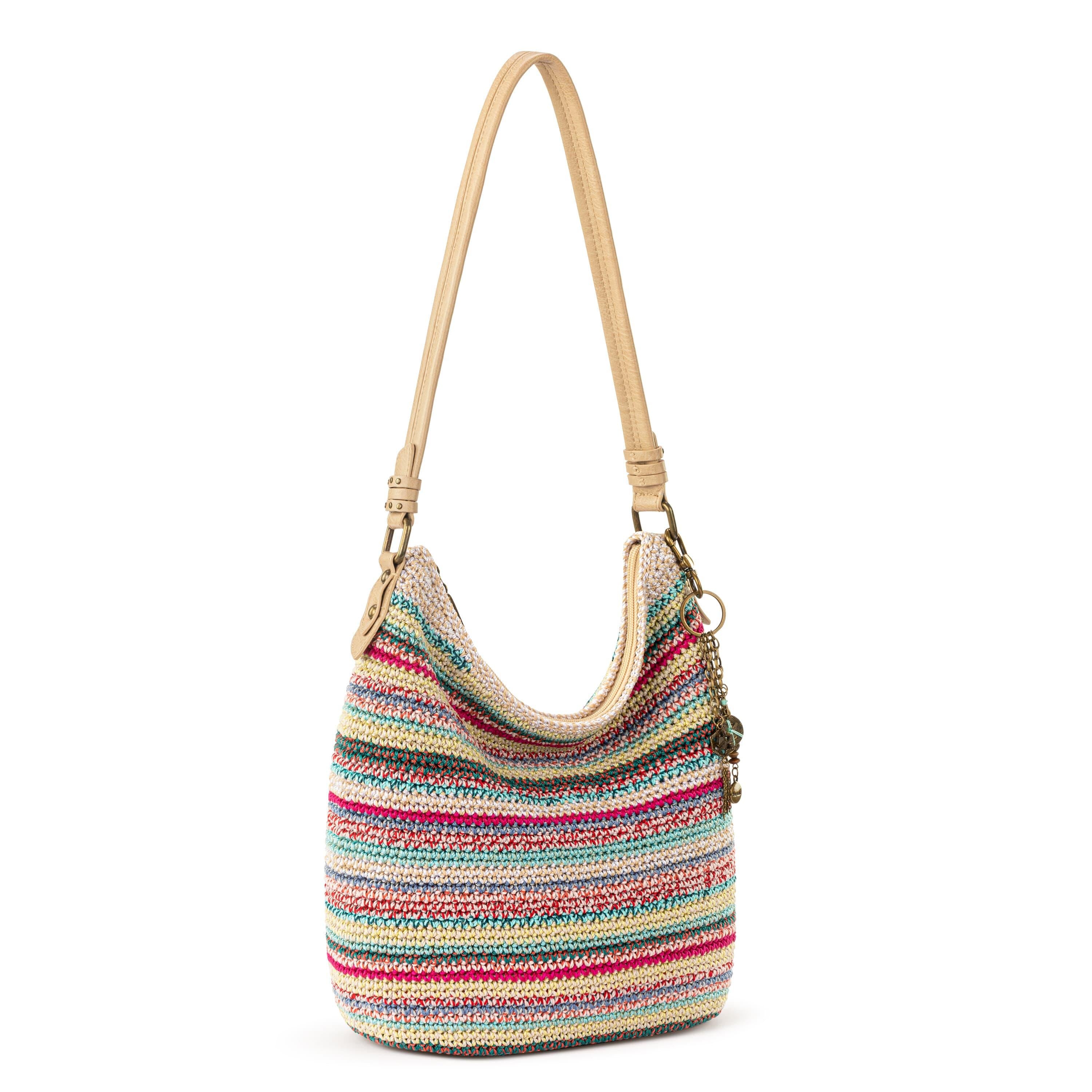 The Sak Sequoia Hobo - Hand Crochet - Eden Stripe