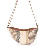Sakroots Tess Sling - Straw - Tobacco Batik World Woven