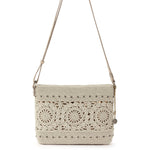 The Sak Melrose Crossbody - Hand Crochet - Natural Medallion