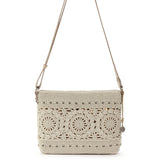 The Sak Melrose Crossbody - Hand Crochet - Natural Medallion