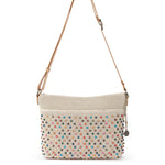 The Sak Melrose Crossbody - Hand Crochet - Ecru Multi Beads
