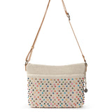 The Sak Melrose Crossbody - Hand Crochet - Ecru Multi Beads
