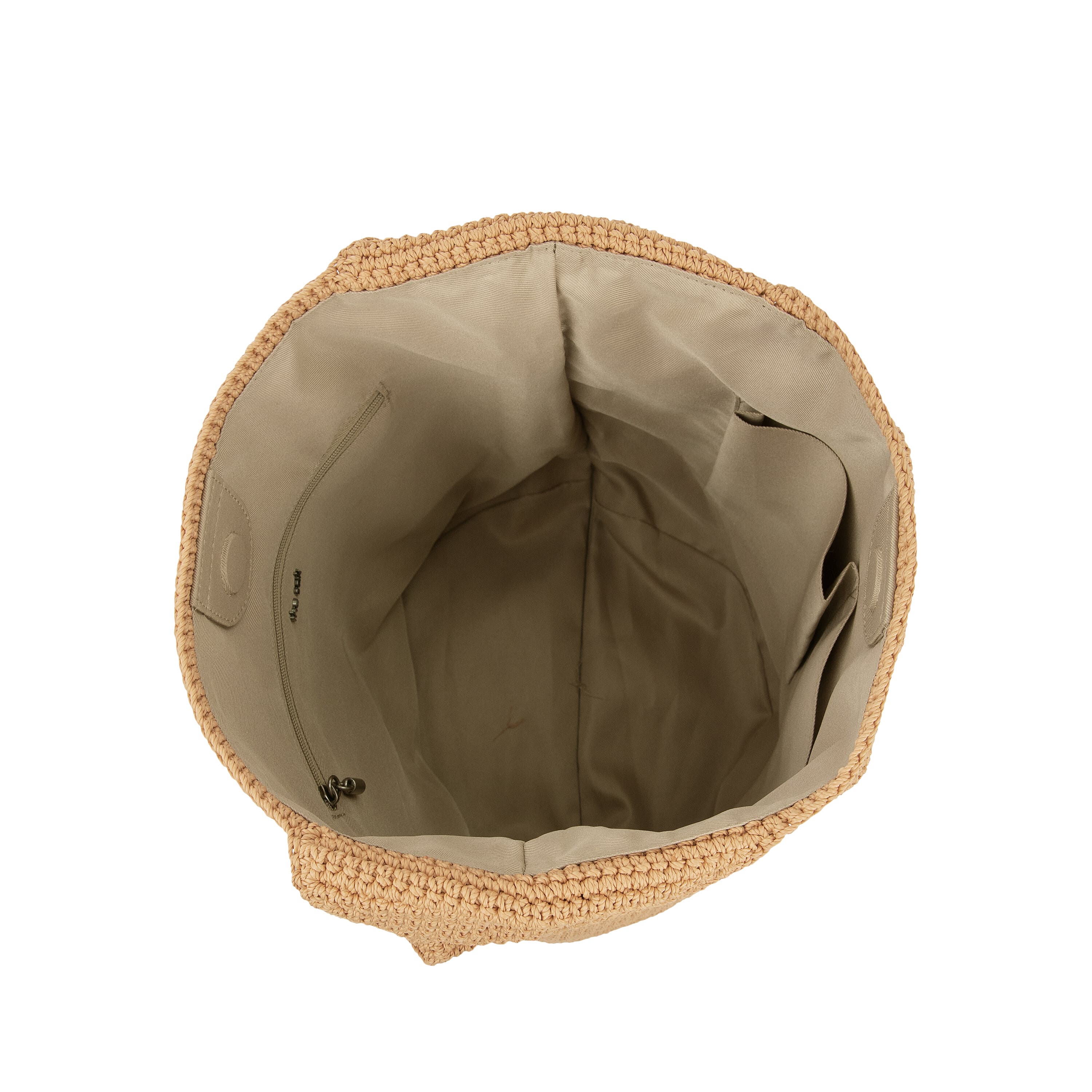 The Sak 120 Hobo - Hand Crochet - Bamboo Neutral Beads
