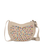 The Sak Ryder Small Crossbody - Hand Crochet - Ecru Multi Beads
