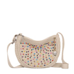 The Sak Ryder Small Crossbody - Hand Crochet - Ecru Multi Beads