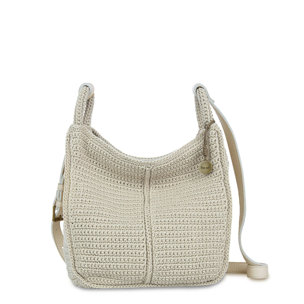 Los Feliz Crossbody Bag in Ecru Crochet
