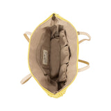 The Sak Faye Large Tote - Hand Crochet - Chartreuse Sunbeam