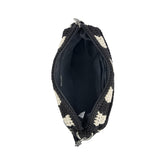 The Sak Cora Smartphone Crossbody - Hand Crochet - Black Check
