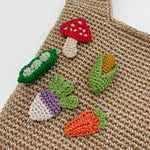 The Sak Yarnicharmz 5 Pack - Hand Crochet - Veggies