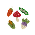 The Sak Yarnicharmz 5 Pack - Hand Crochet - Veggies