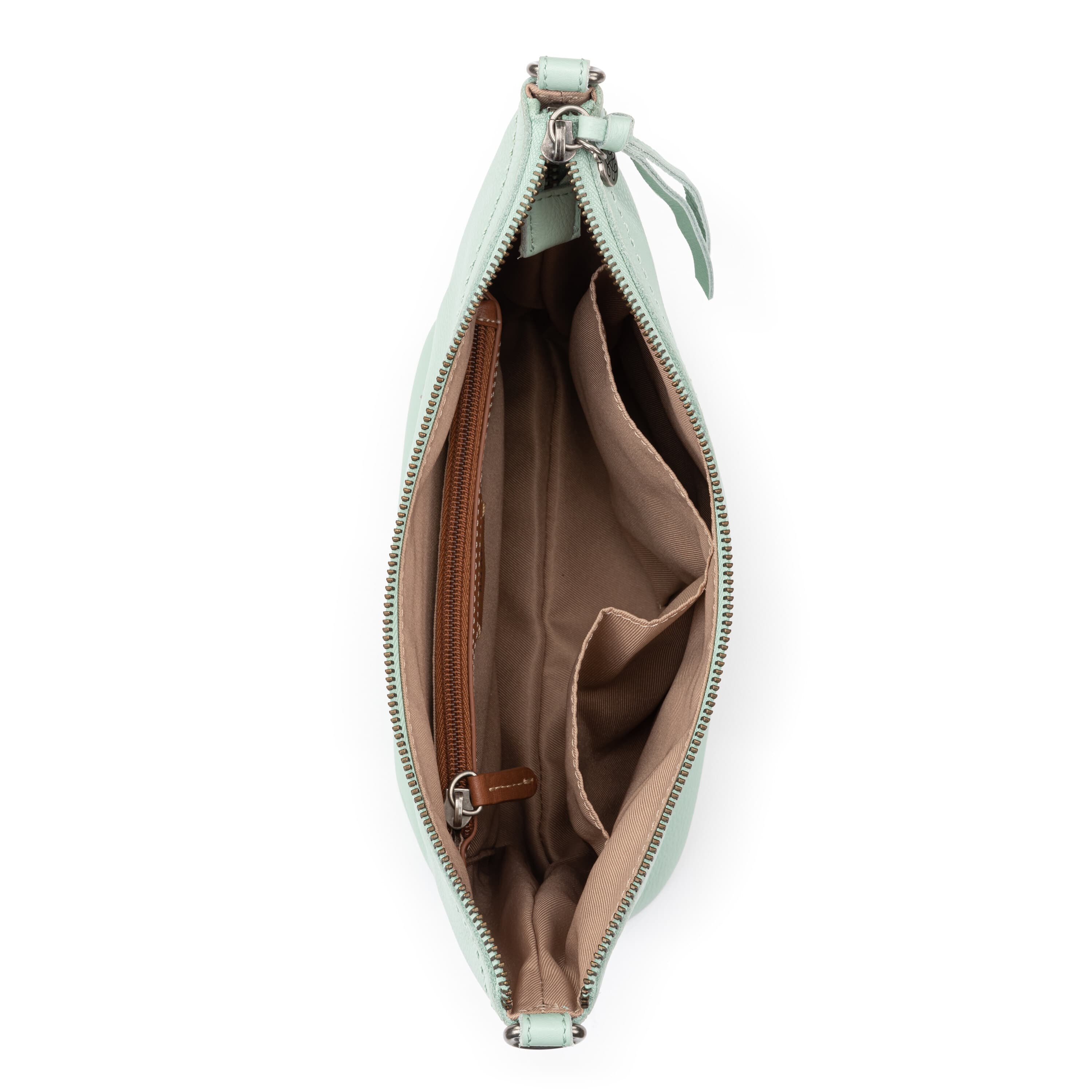 The Sak Jasmine Small Hobo - Leather - Aqua