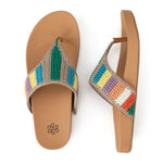 The Sak Everly Sandal - Hand Crochet - Summertide Stripe