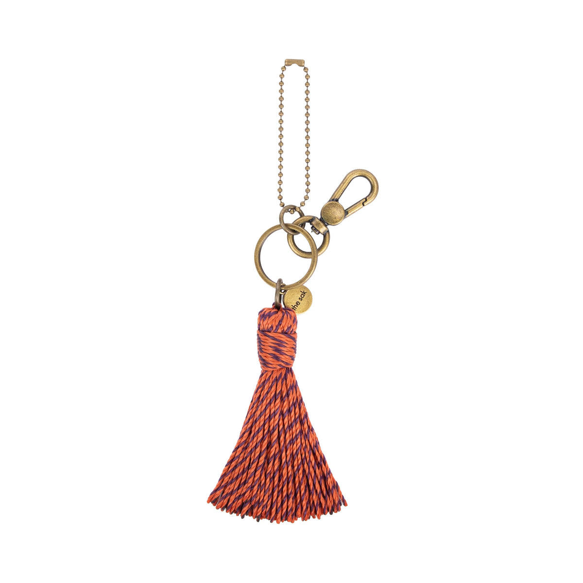 Dangle in Cayenne and Purple Haze Crochet
