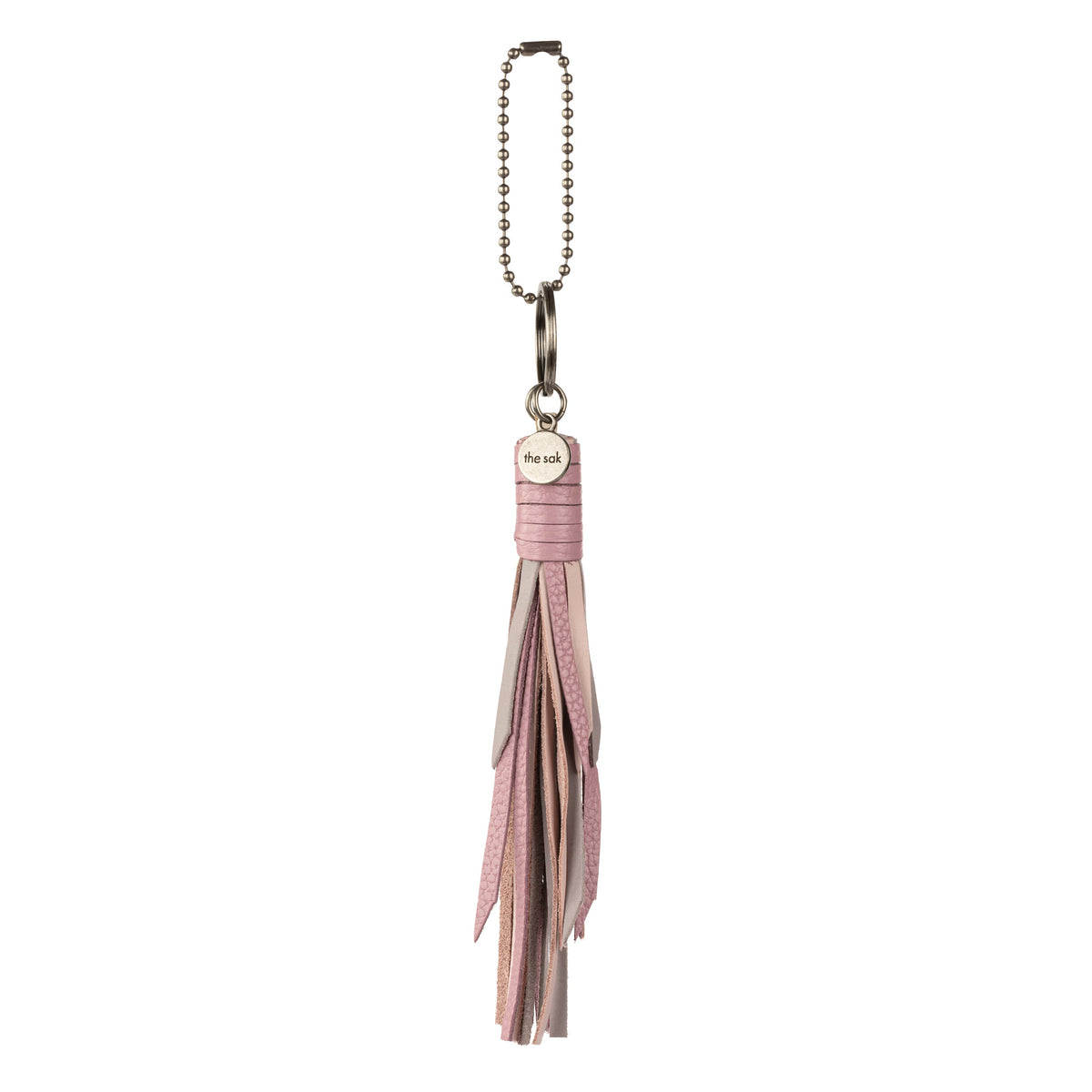 Bag Dangle in Light Smoke Multi Leather