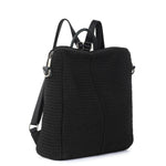 The Sak Los Feliz Backpack - Hand Crochet - Black