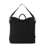 The Sak Los Feliz Backpack - Hand Crochet - Black
