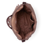 The Sak Los Feliz Backpack - Hand Crochet - Mushroom