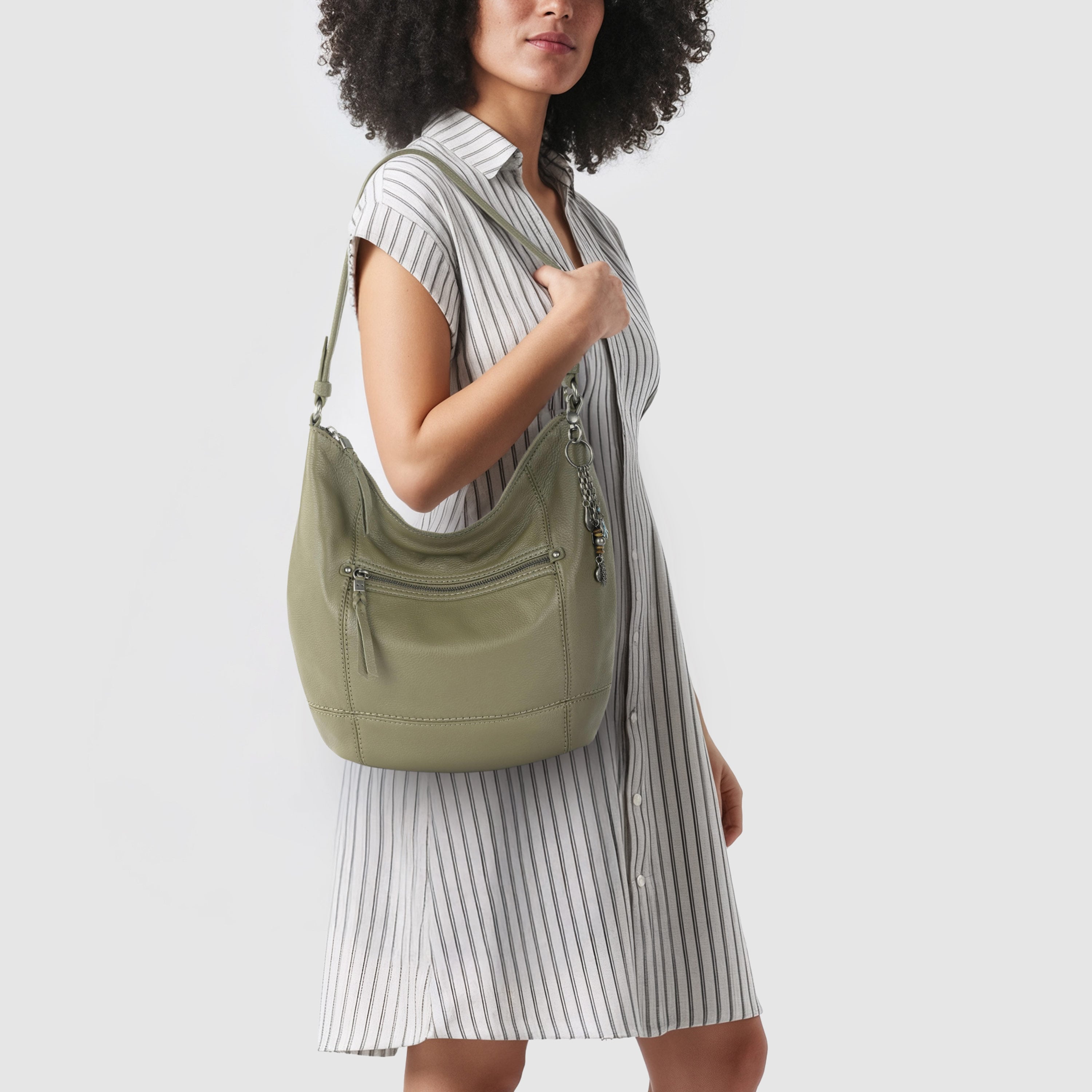 The Sak Sequoia Hobo - Leather - Loden