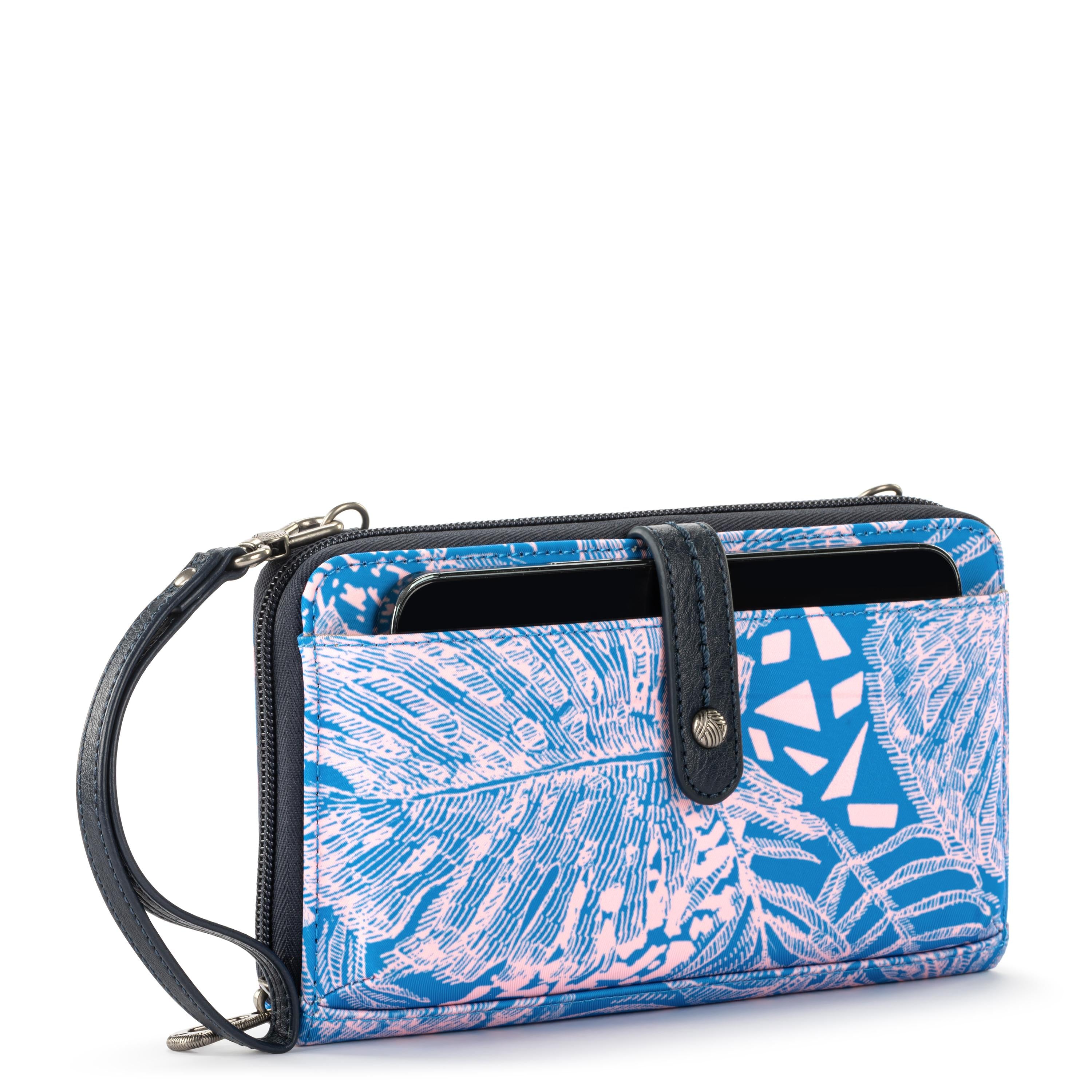 Sakroots Smartphone Wallet - EcoTwill - Bubblegum Wildlife