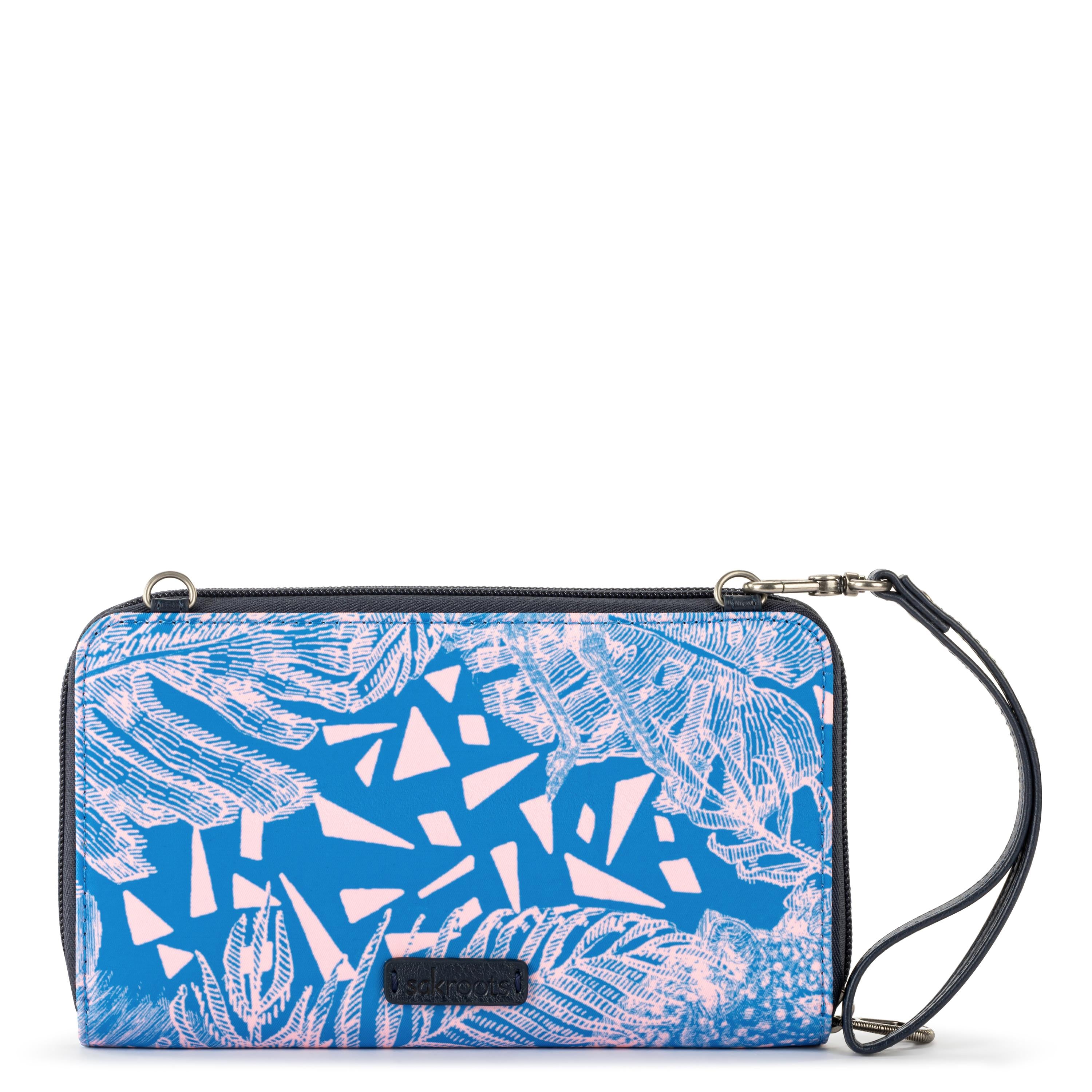Sakroots Smartphone Wallet - EcoTwill - Bubblegum Wildlife