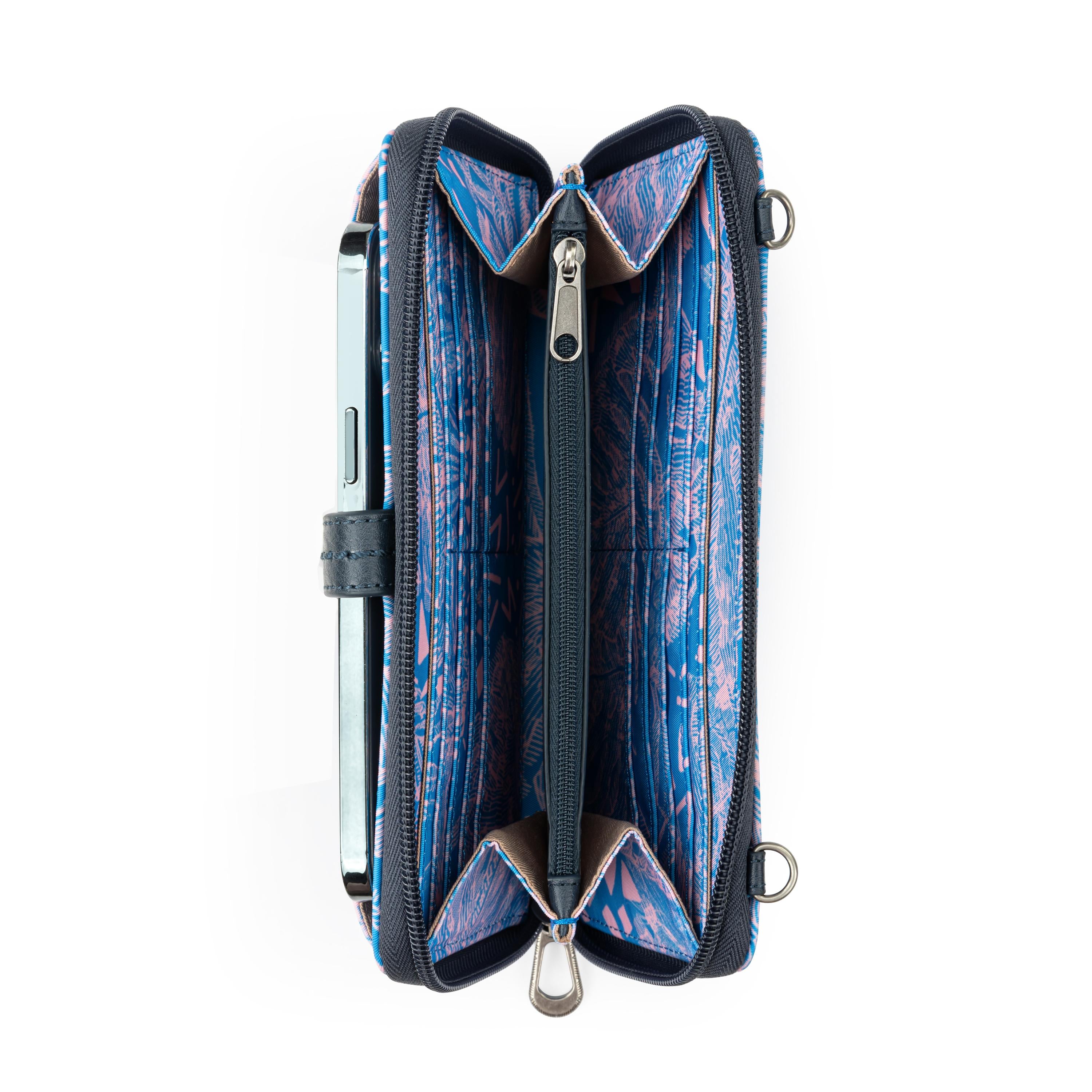 Sakroots Smartphone Wallet - EcoTwill - Bubblegum Wildlife