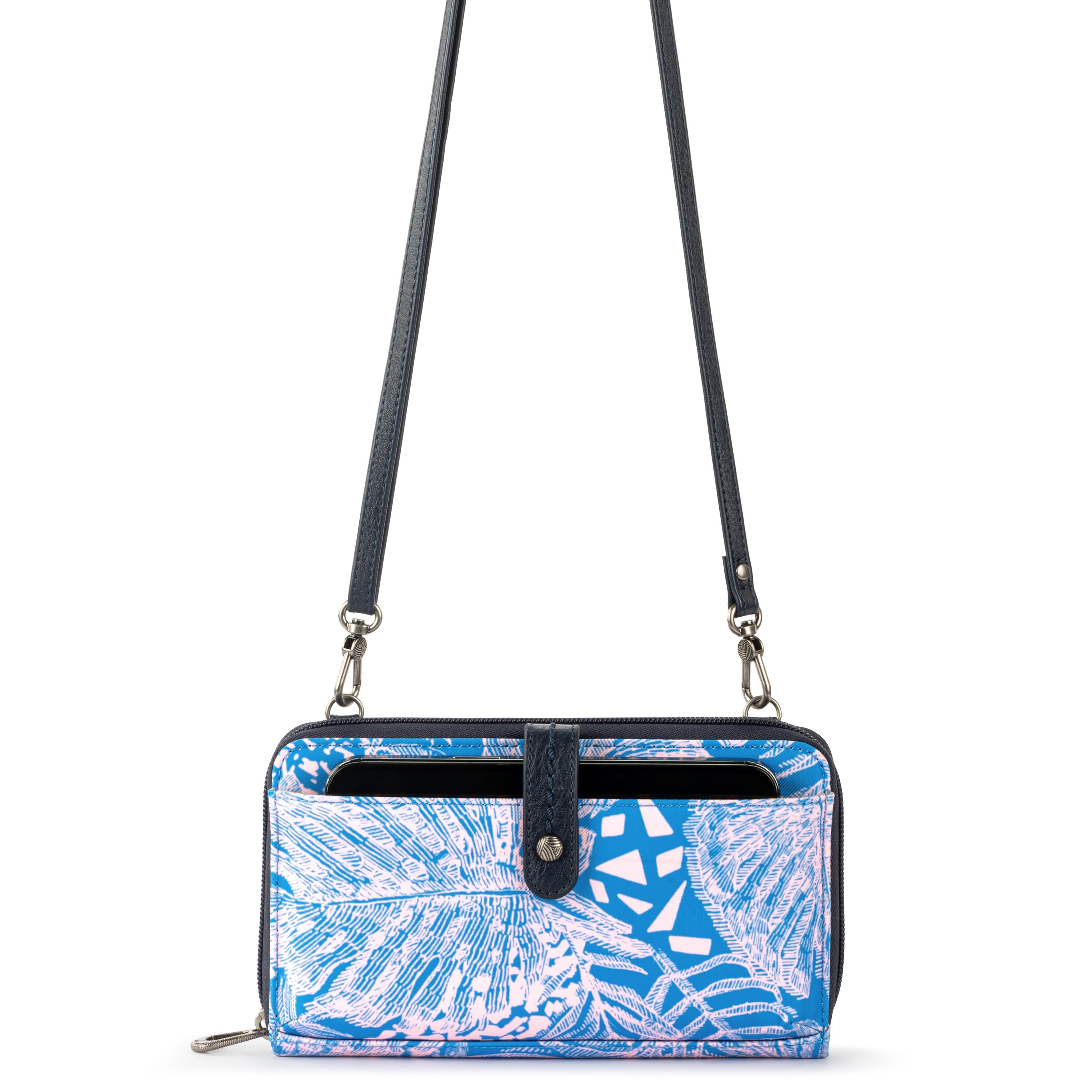 Sakroots Smartphone Wallet - EcoTwill - Bubblegum Wildlife