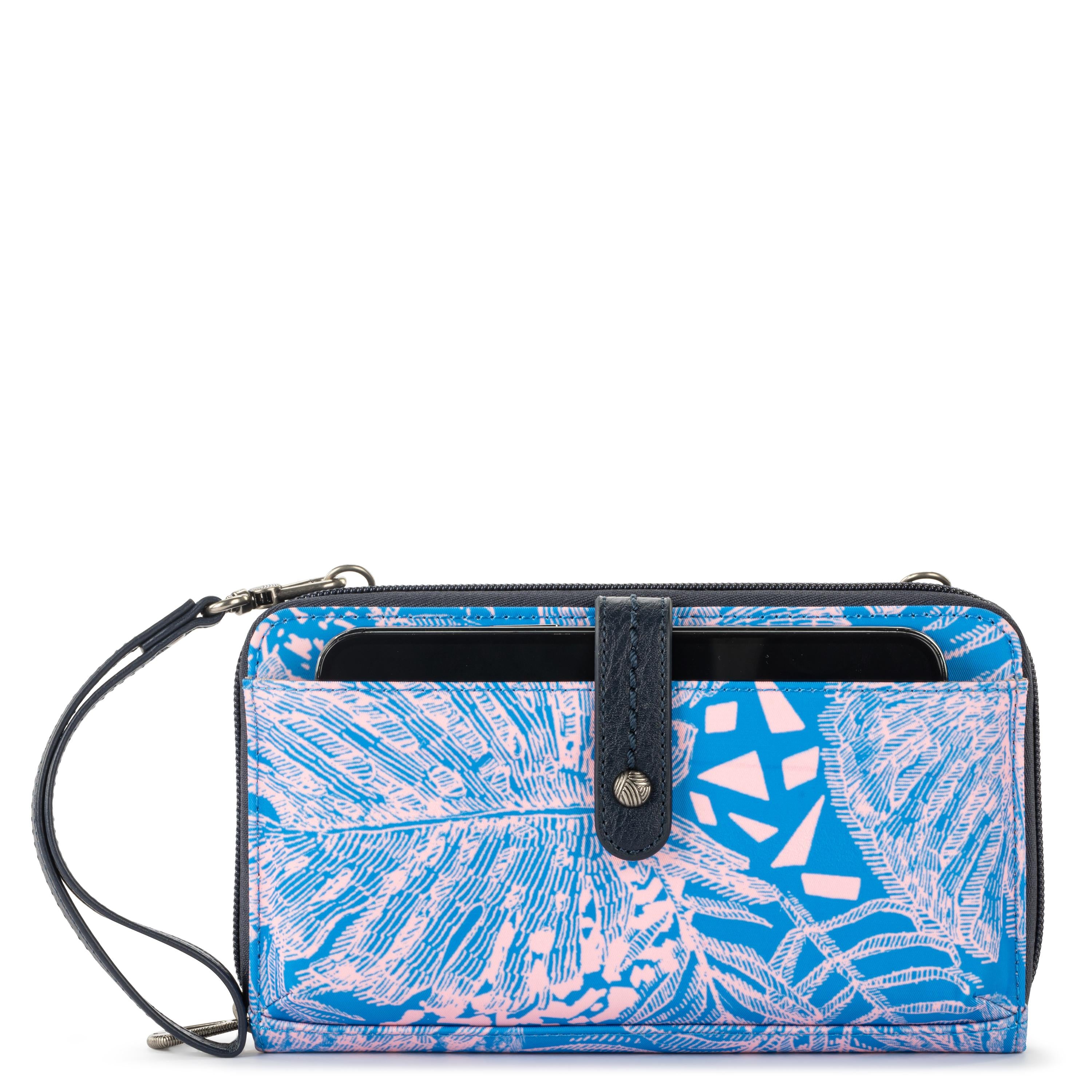 Sakroots Smartphone Wallet - EcoTwill - Bubblegum Wildlife
