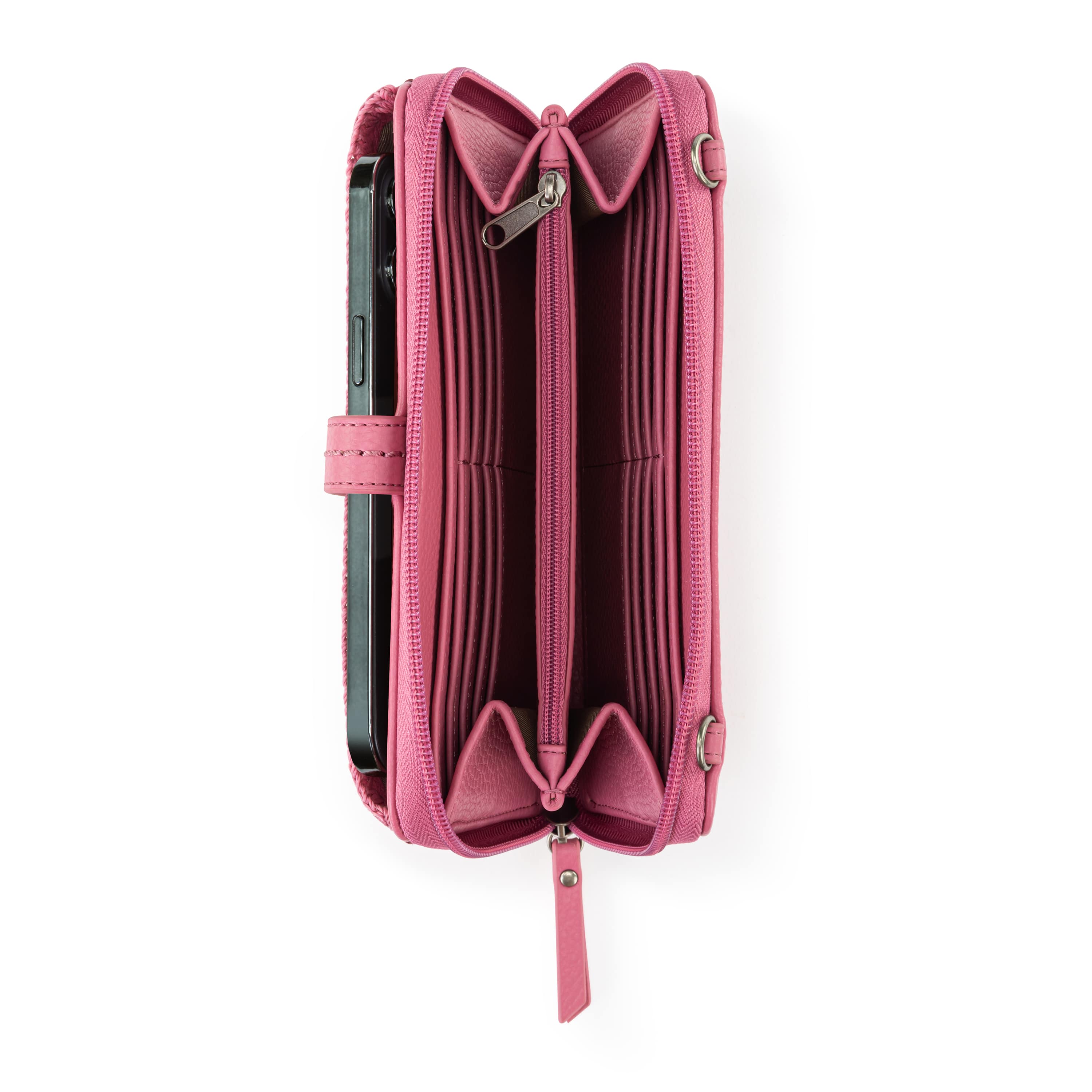 The Sak Iris Smartphone Wallet - Leather - Mulberry