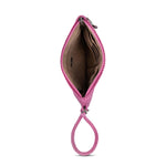 The Sak Vita Wristlet - Hand Crochet - Pink Cherries