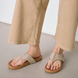 The Sak Everly Sandal - Leather - Sand