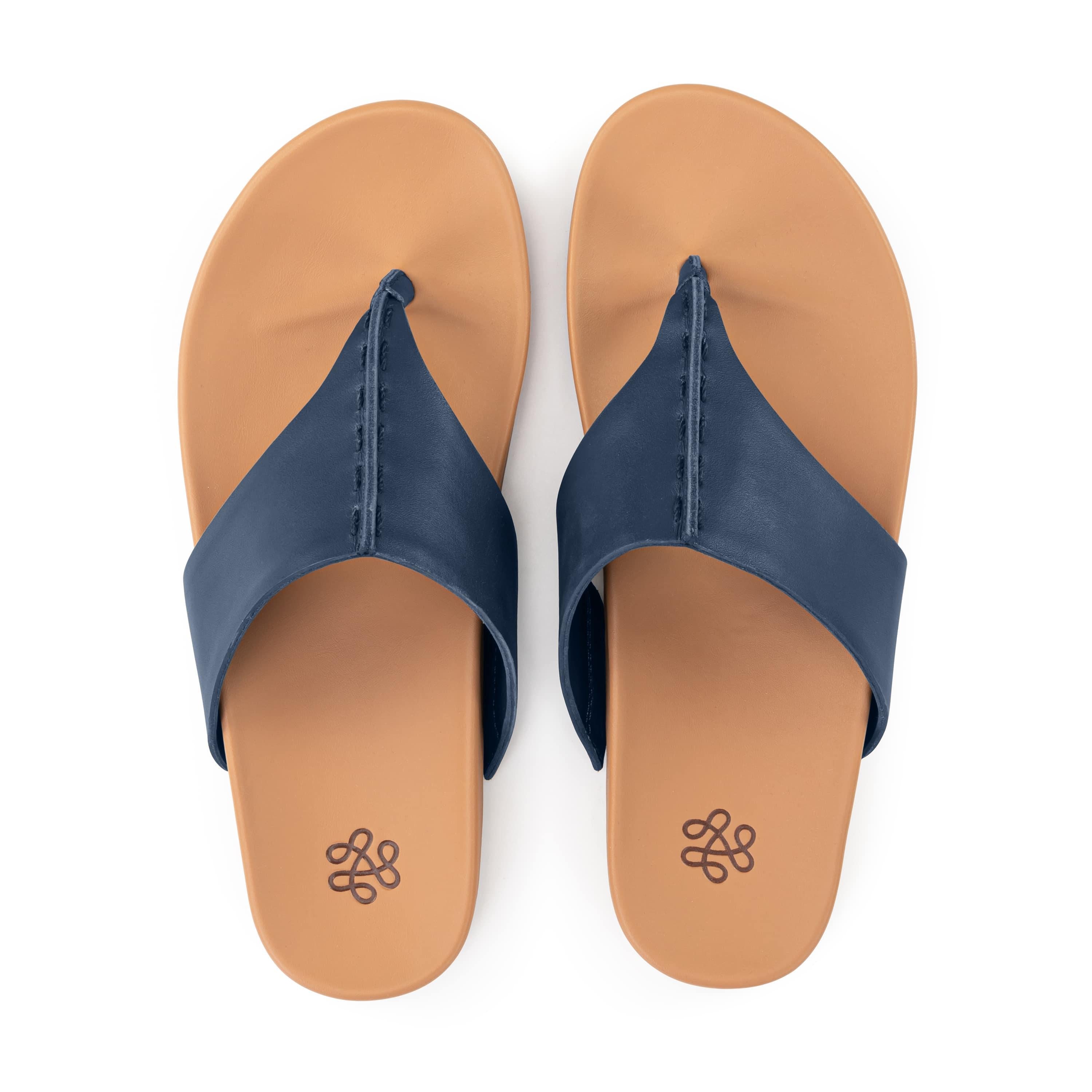 The Sak Everly Sandal - Leather - Indigo