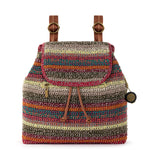 The Sak Sayulita Backpack - Hand Crochet - Sunset Stripe