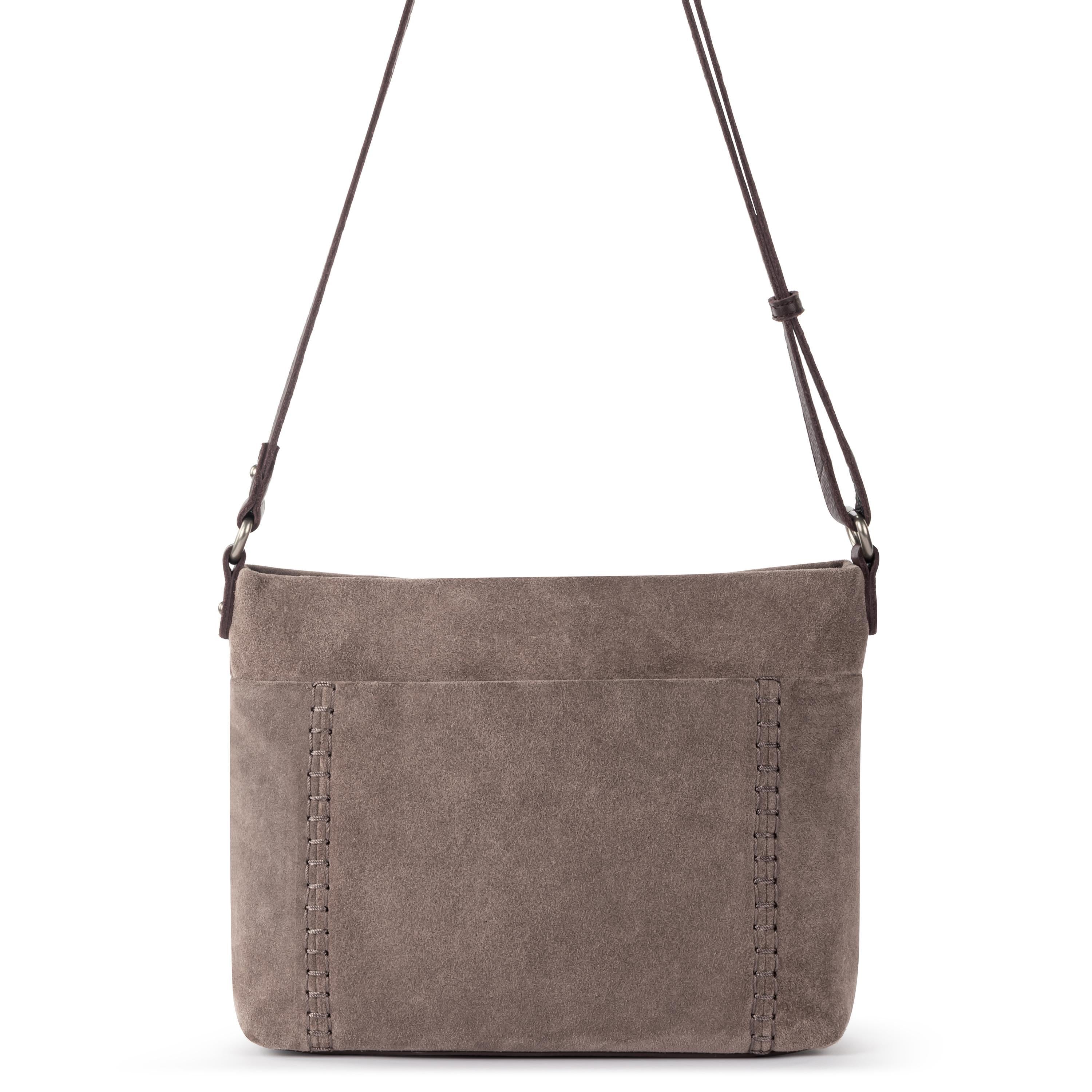 The Sak Melrose Crossbody - Leather - Mushroom Suede