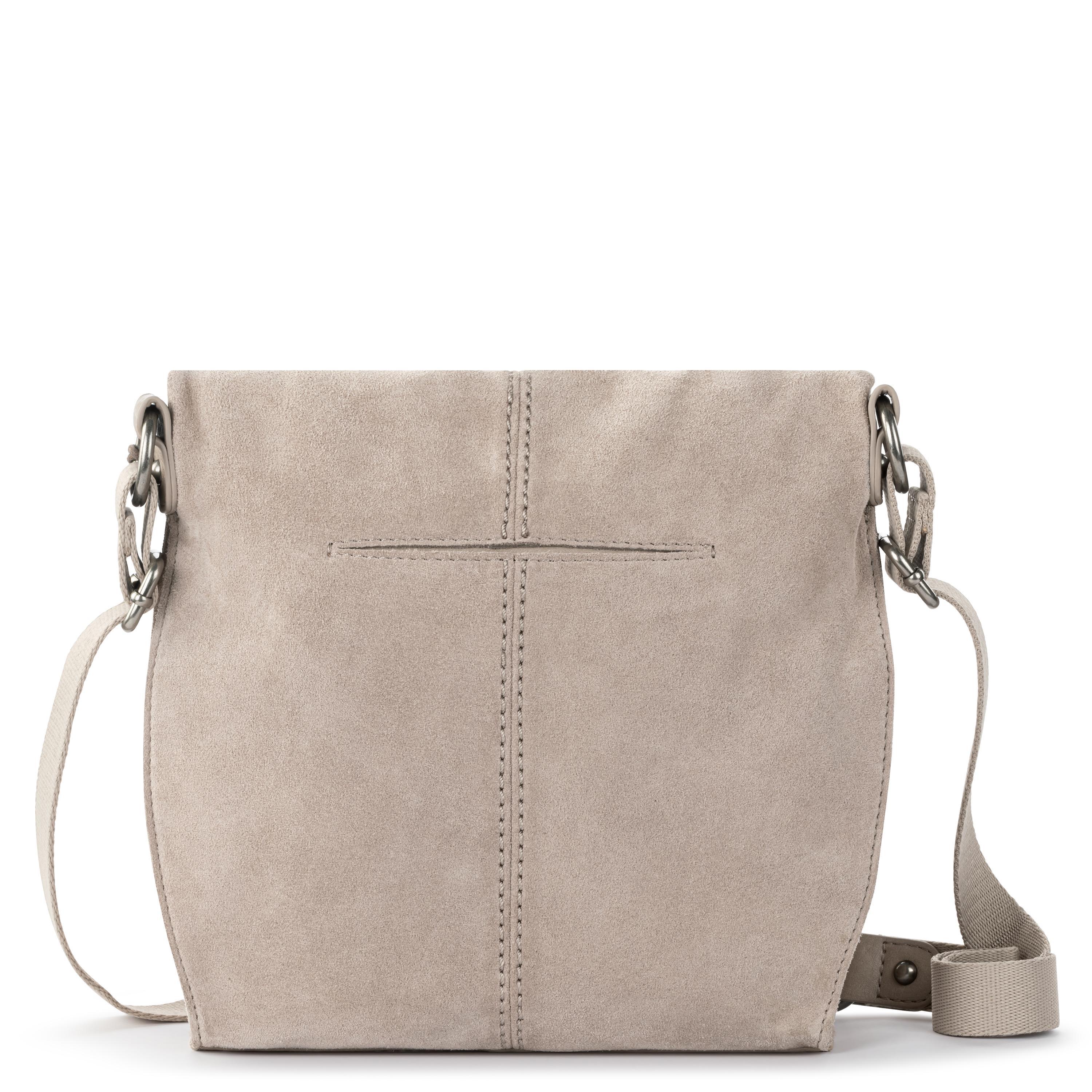 The Sak Silverlake Flap Crossbody - Leather - Sand Suede