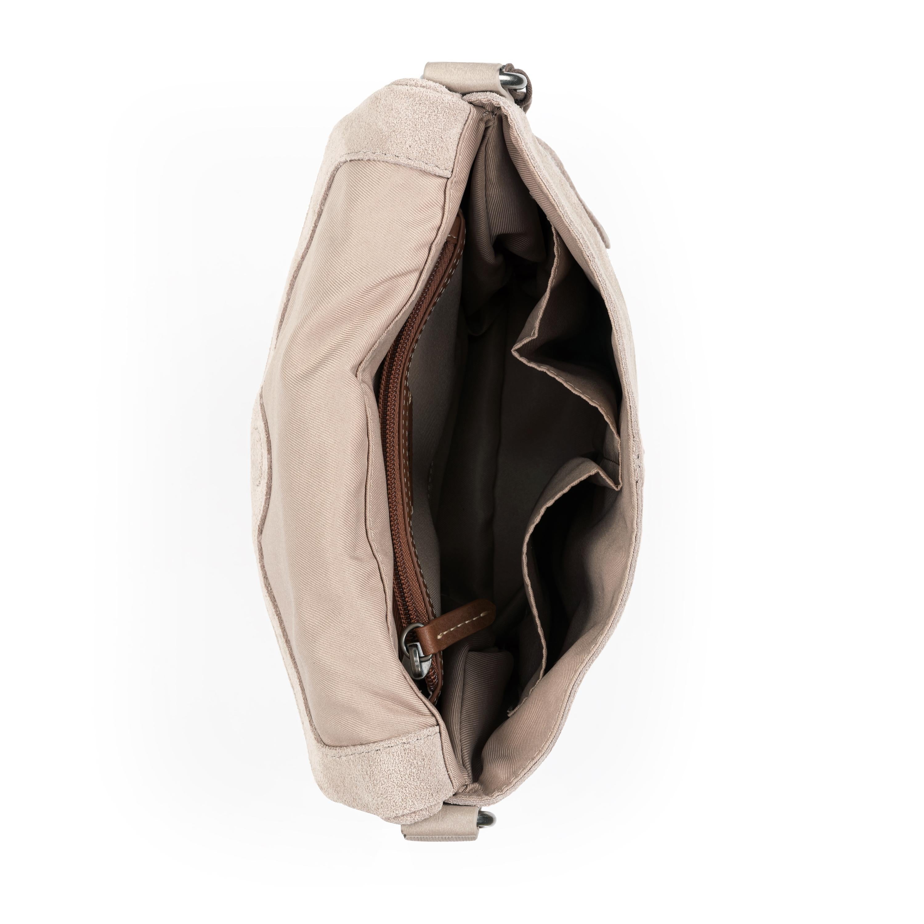 The Sak Silverlake Flap Crossbody - Leather - Sand Suede