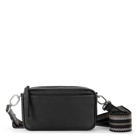 The Sak Cora Smartphone Crossbody - Leather - Black