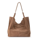 The Sak Los Feliz Large Tote - Leather - Tobacco Suede