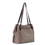 The Sak Melrose Satchel - Leather - Mushroom Suede