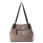 The Sak Melrose Satchel - Leather - Mushroom Suede