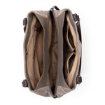 The Sak Melrose Satchel - Leather - Mushroom Suede