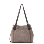 The Sak Melrose Satchel - Leather - Mushroom Suede