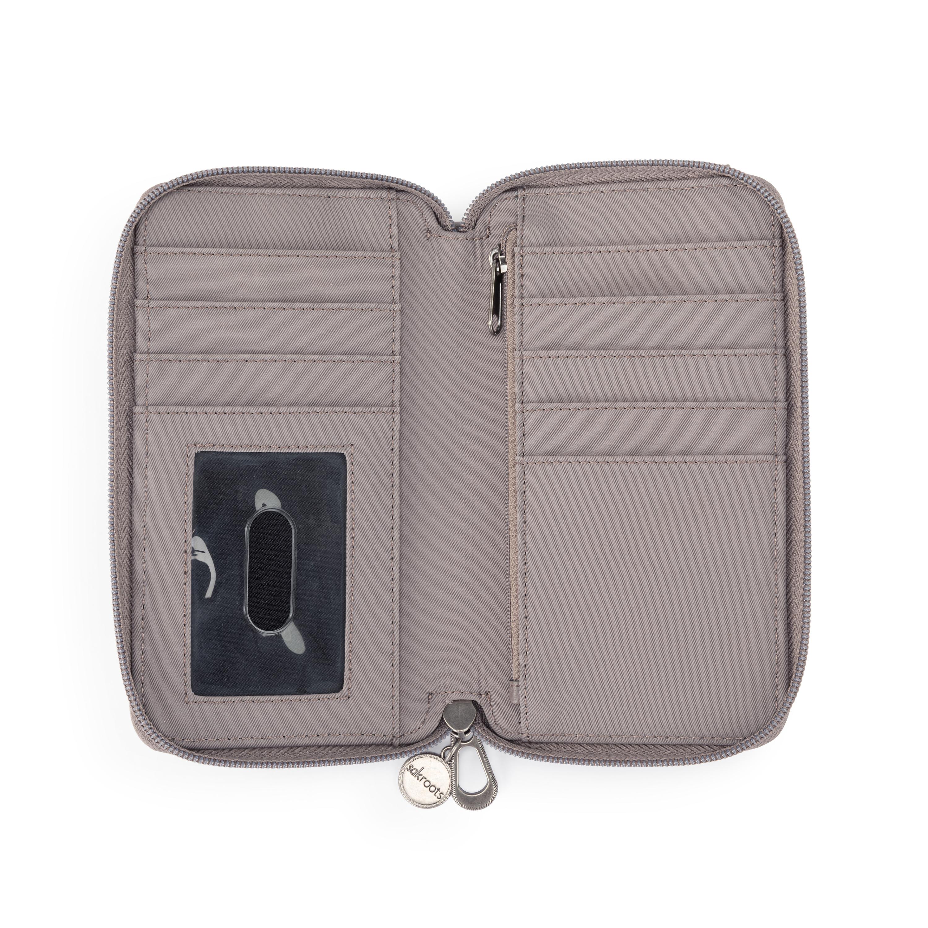 Sakroots Salinas Smartphone Wallet - EcoTwill - Mushroom Spirit Desert Quilted