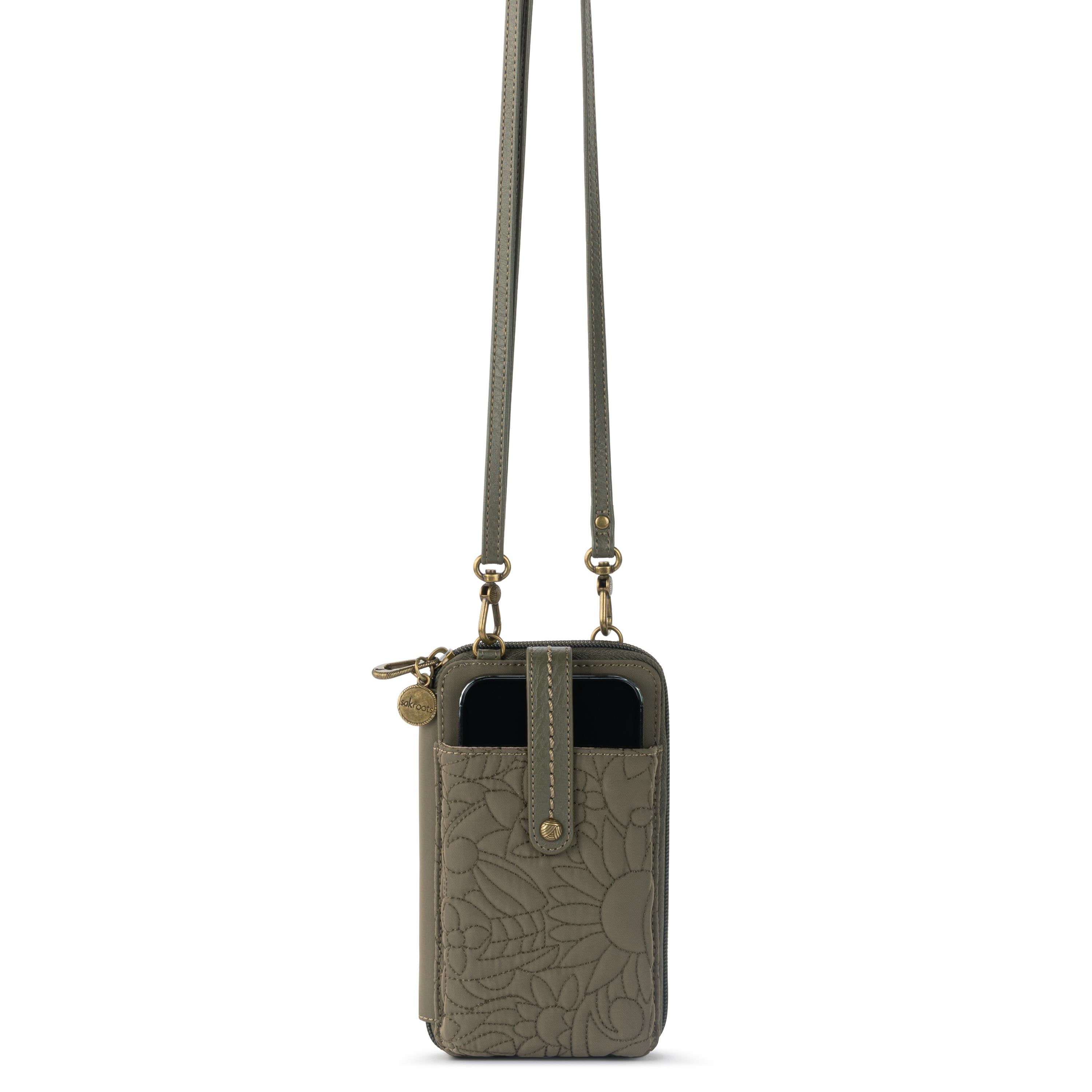 Sakroots Salinas Smartphone Wallet - EcoTwill - Olive Spirit Desert Quilted