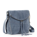 The Sak Silverlake Flap Crossbody - Leather - Maritime Suede