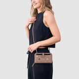 The Sak Iris Smartphone Wallet - Leather - Chestnut Multi Eyelet