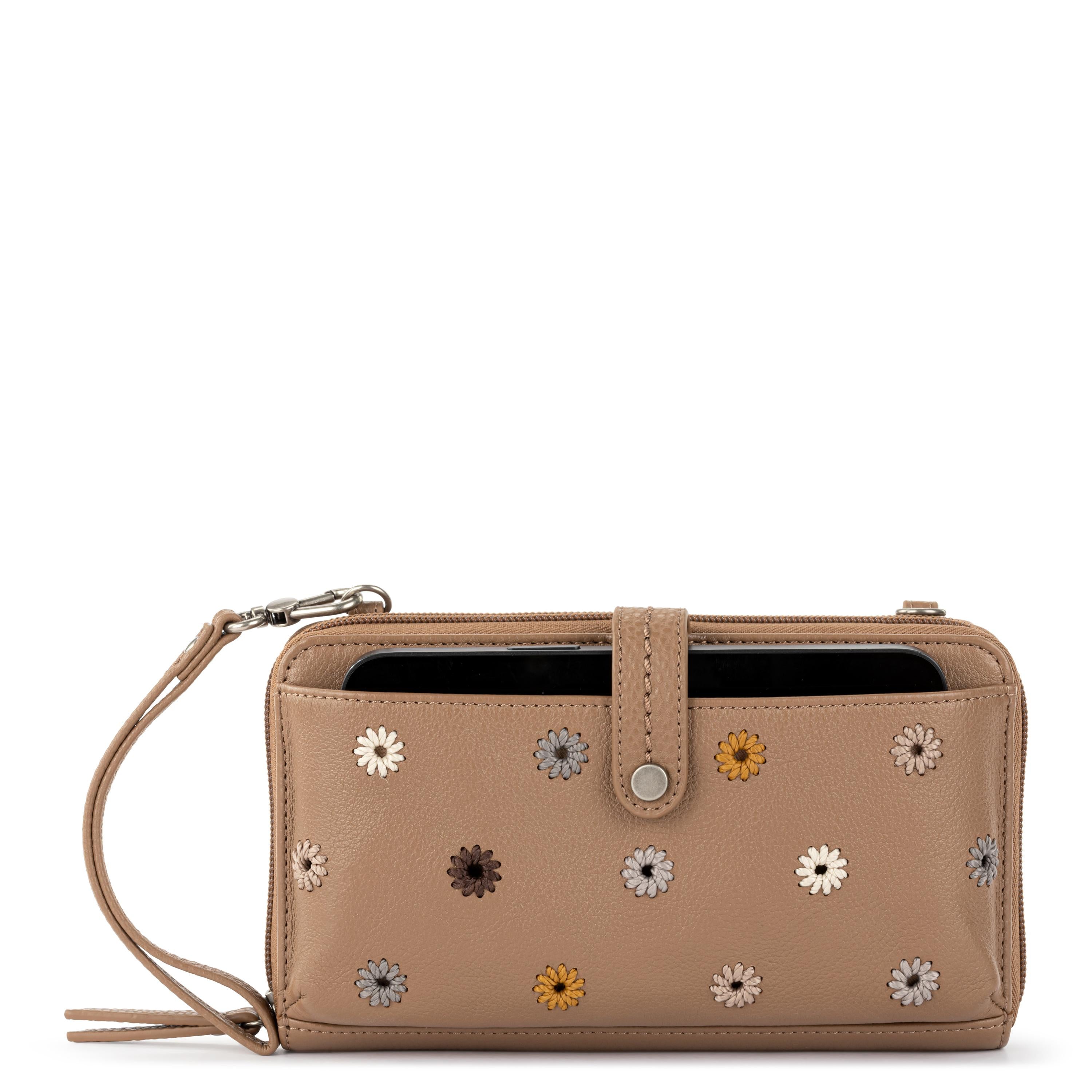 The Sak Iris Smartphone Wallet - Leather - Chestnut Multi Eyelet