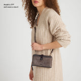 The Sak Iris Smartphone Wallet - Leather - Mushroom Suede